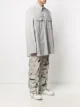 Heron Preston logo-patch cotton shirt