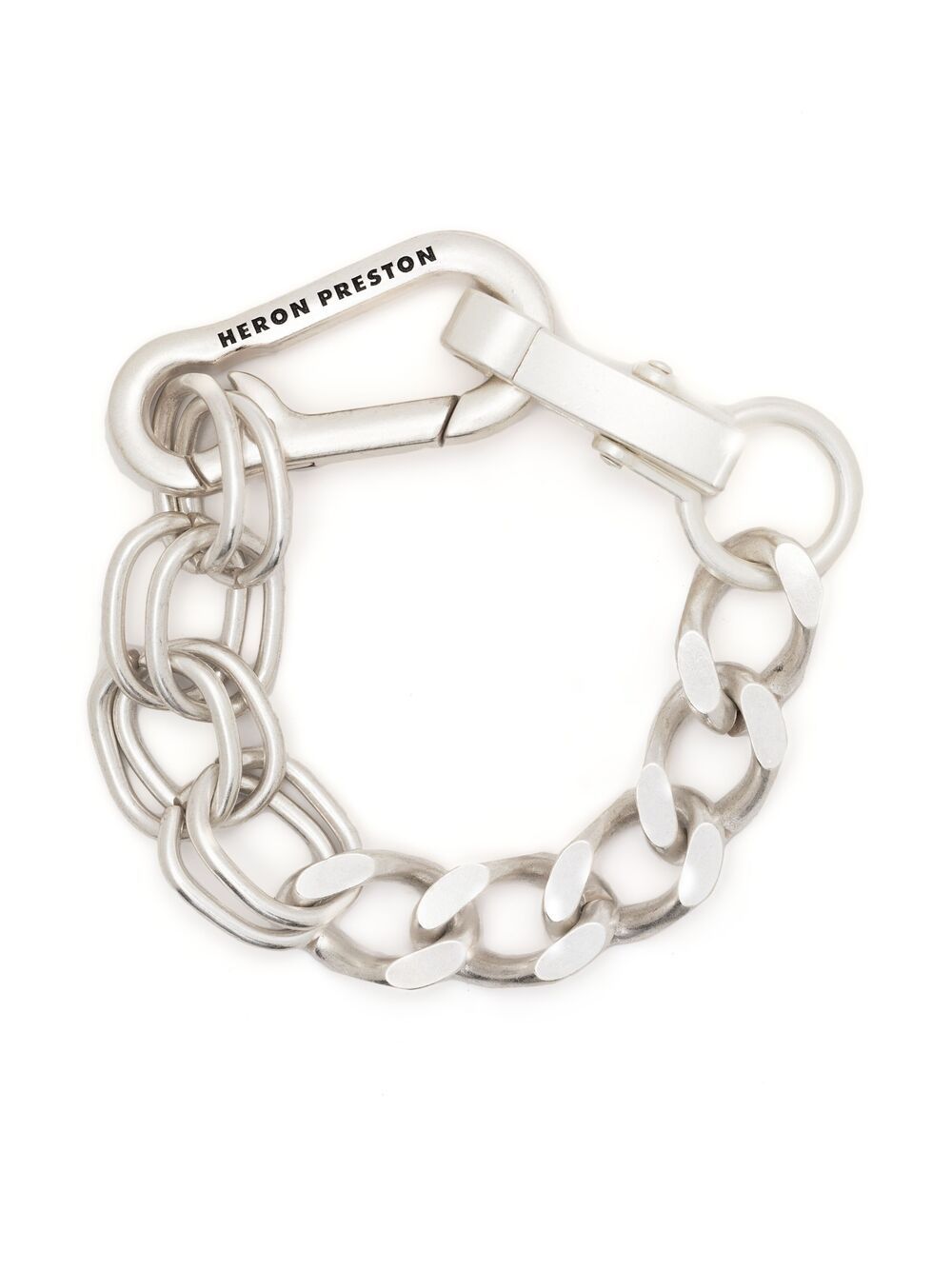 фото Heron preston multichain bracelet silver no color