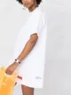 Heron Preston logo-patch T-shirt dress