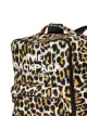 Marc Jacobs logo-print leopard backpack