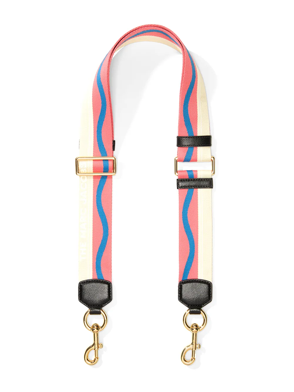 фото Marc jacobs текстильный ремень the wavy logo