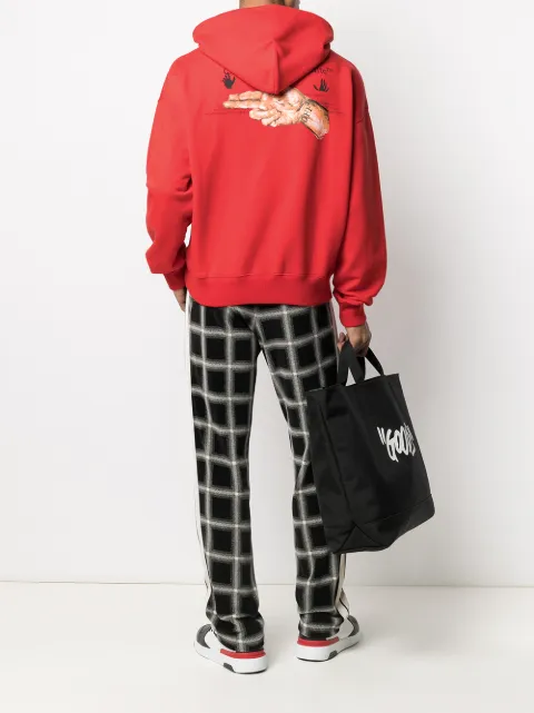 Off-White Pascal Painting logo-print Hoodie - Farfetch