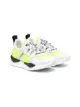 Image 1 of Msgm Kids colour-block logo-lace trainers