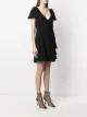 Giambattista Valli ruffle-trimmed silk dress