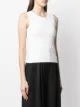 P.A.R.O.S.H. top sin mangas con cuello redondo
