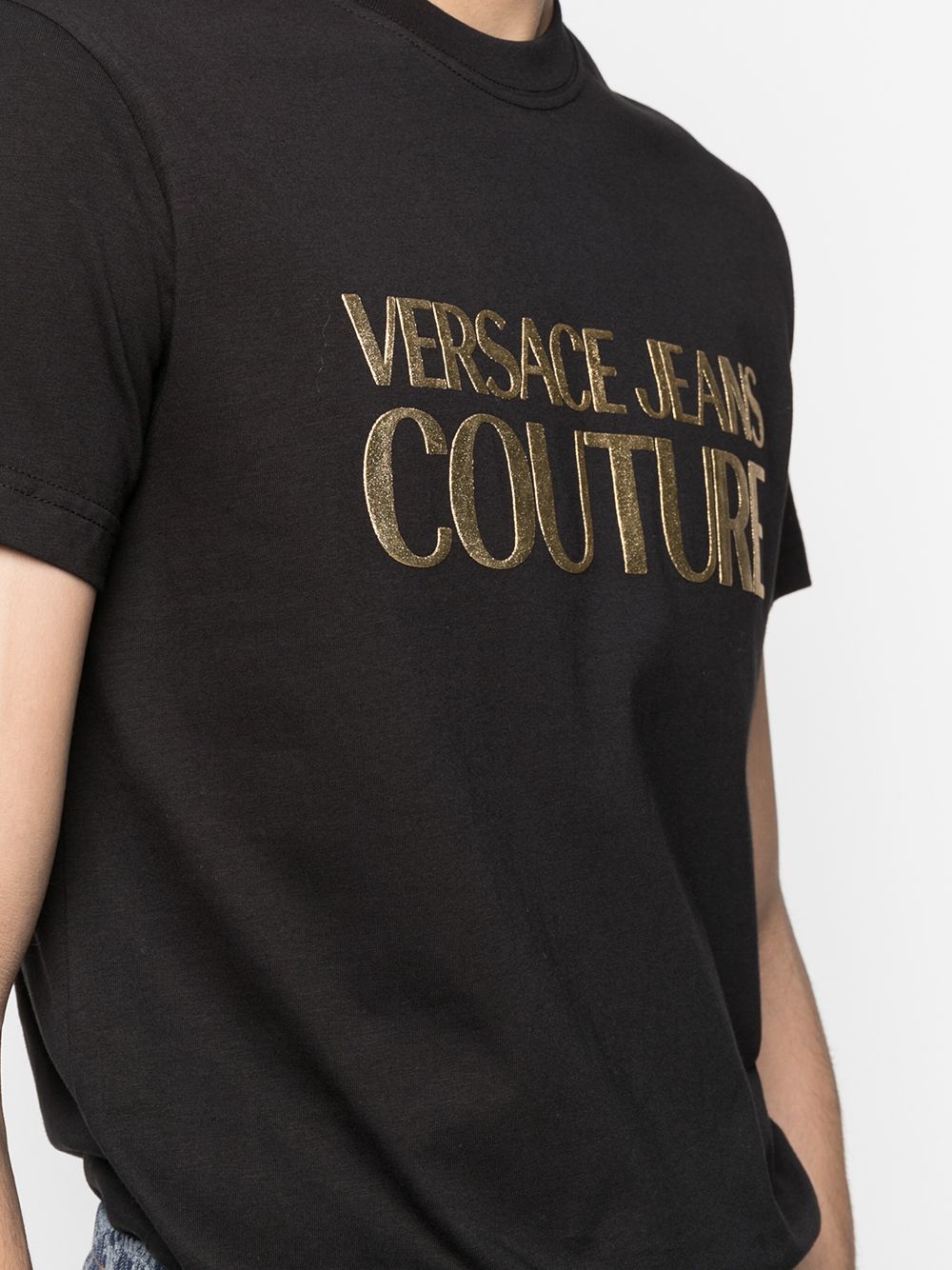 фото Versace jeans couture футболка с короткими рукавами и логотипом