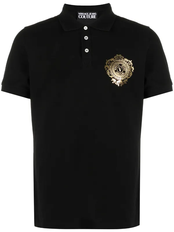 versace white polo shirt