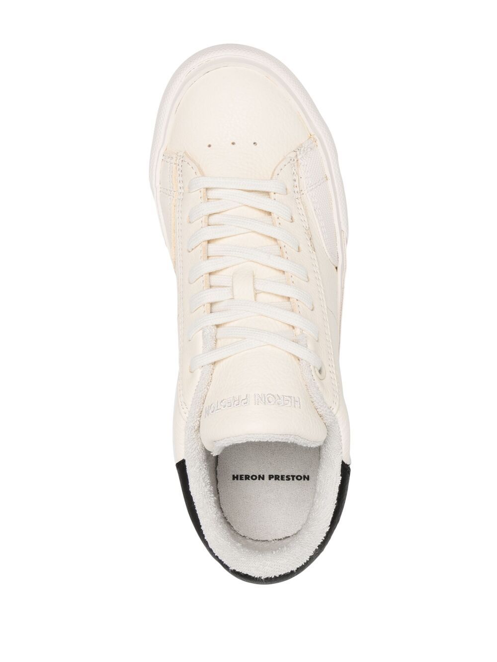 фото Heron preston vulcanized low top white black