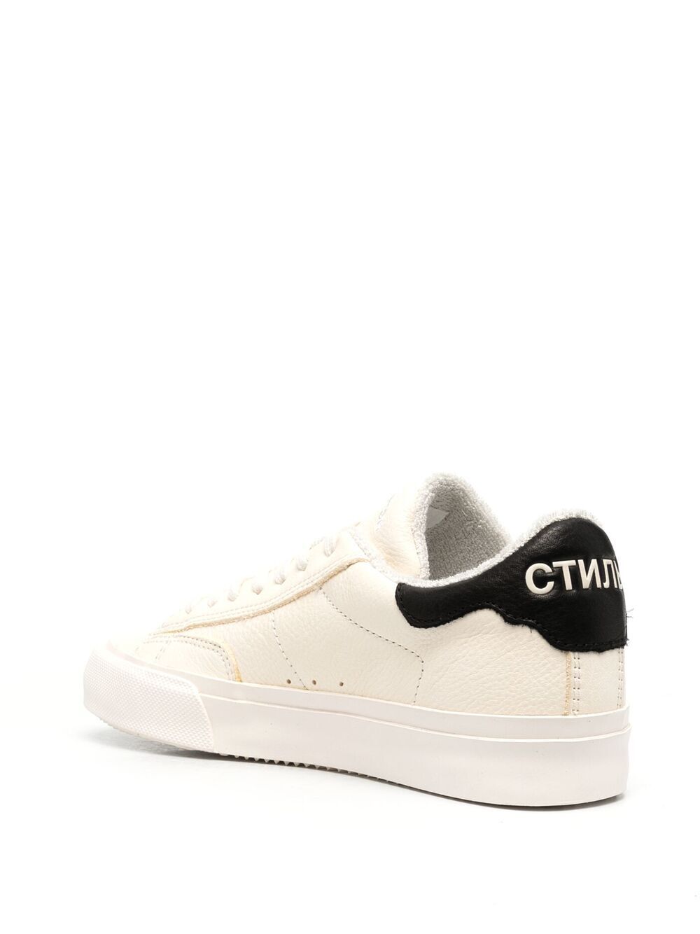 фото Heron preston vulcanized low top white black