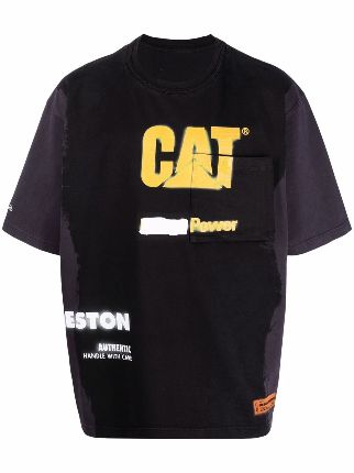 Heron Preston x CATERPILLAR logo-print T-shirt - Farfetch