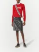 Marc Jacobs checkered webbing strap