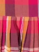 Il Gufo pleated checked dress