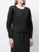 Pleats Please Issey Miyake January plissé cardigan