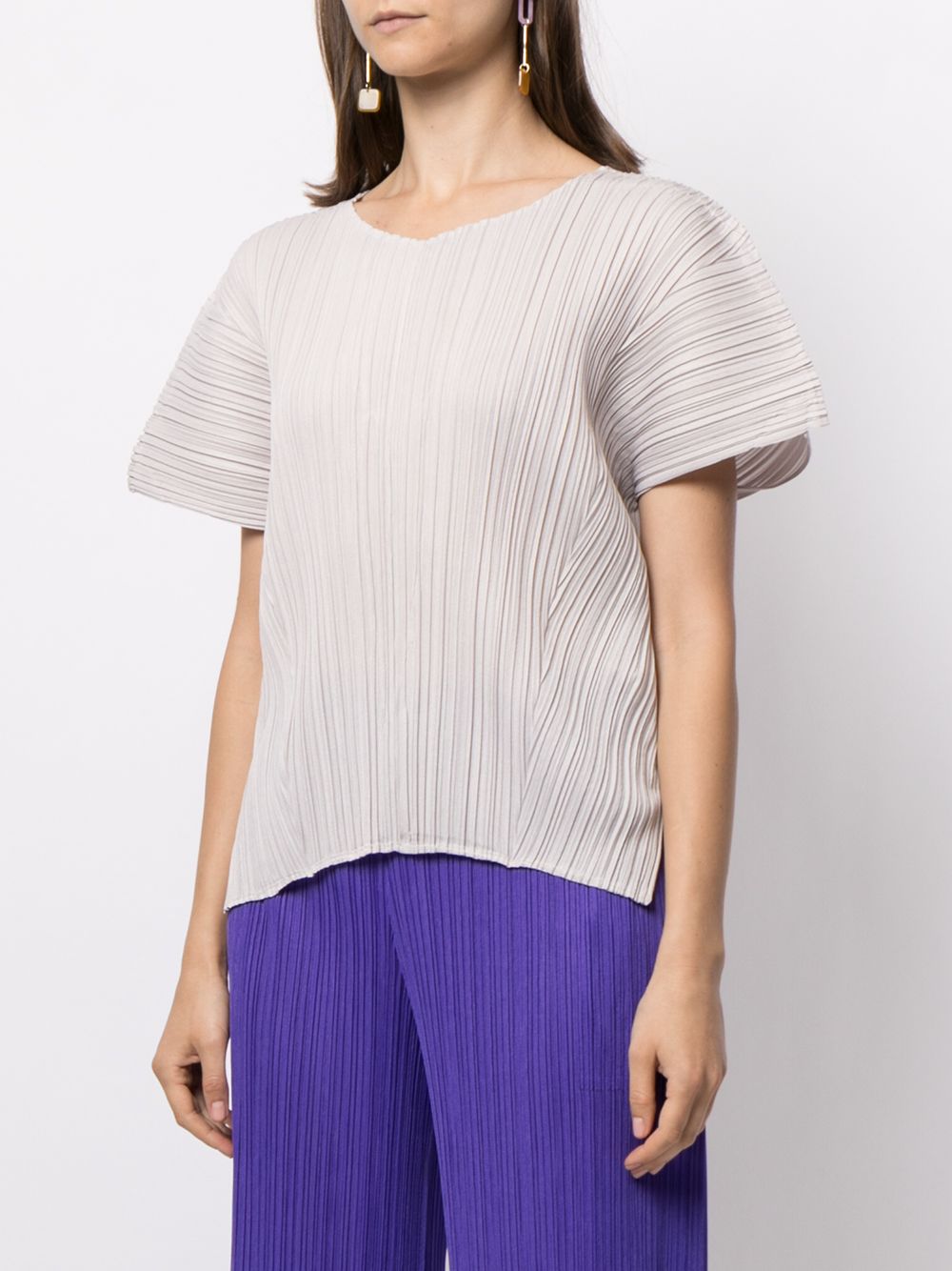 фото Pleats please issey miyake футболка mellow с плиссировкой