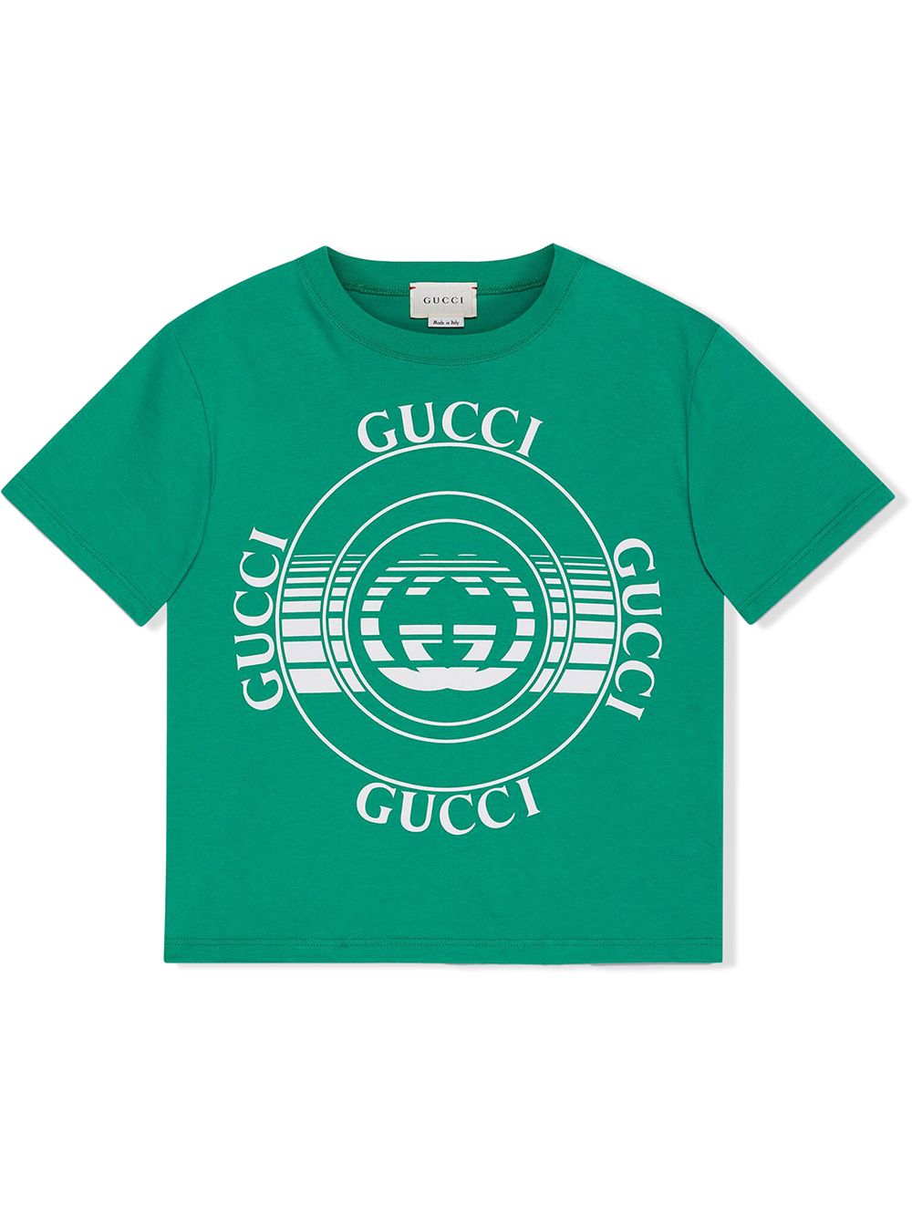 фото Gucci kids футболка с принтом