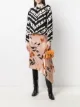 Image 2 of Marni floral-print satin skirt