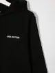 Neil Barrett Kids TEEN Star Bolt print zip-up hoodie