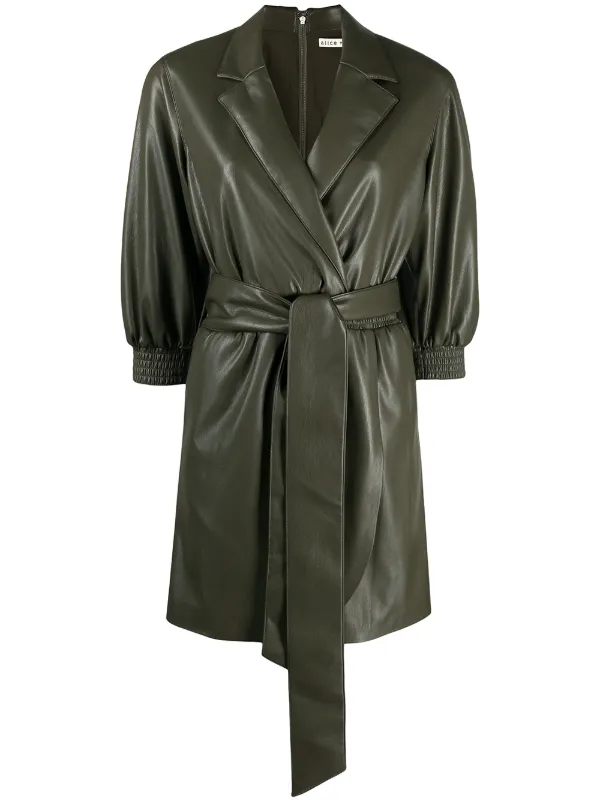 alice olivia wrap dress