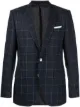 Image 1 of BOSS check-pattern single-breasted blazer