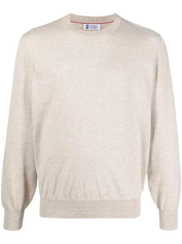 brown cotton jumper