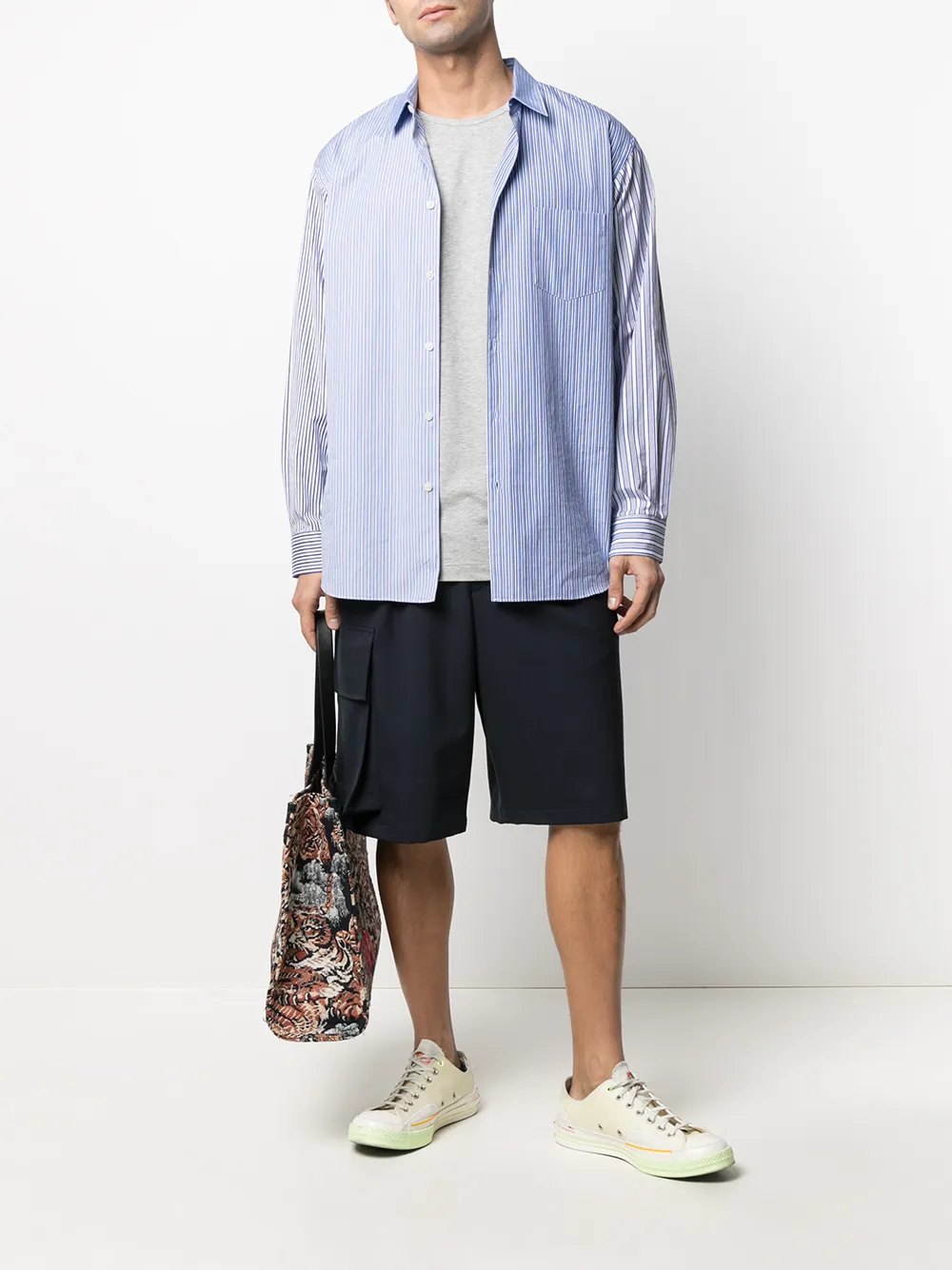 Comme Des Garçons Shirt T-shirt met ronde hals - Grijs