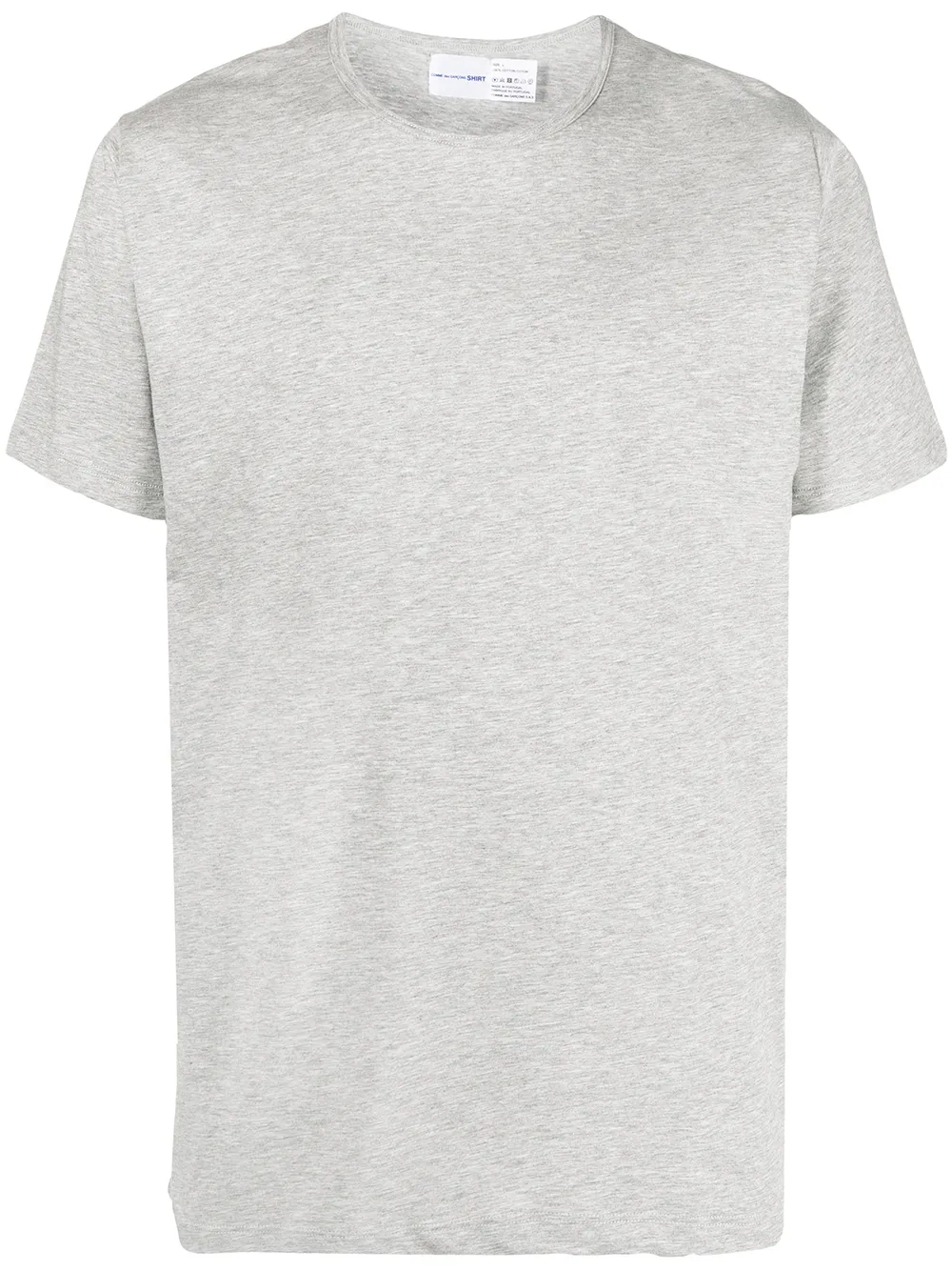 

Comme Des Garçons Shirt playera con cuello redondo - Gris