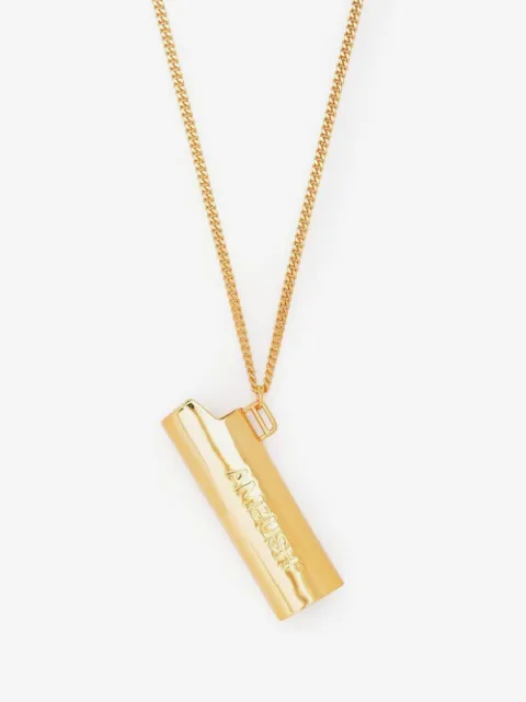 AMBUSH collar con logo en relieve
