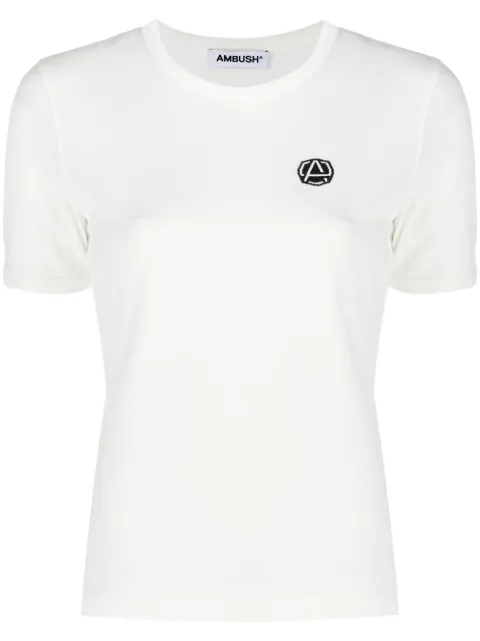 AMBUSH logo patch crew-neck T-shirt