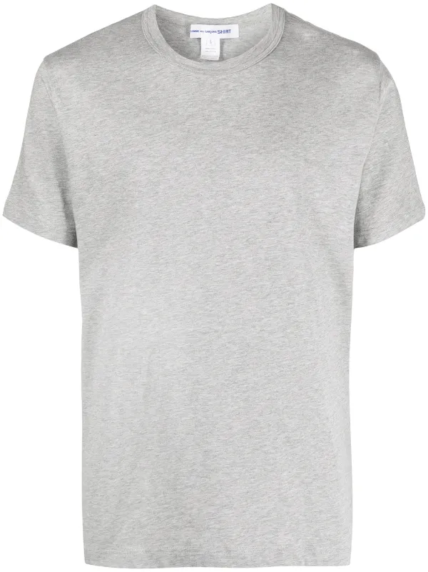 COMME des GARCONS tricot グレー Tシャツ PLAY COMME des GARCONS Tシャツ(グレー×ブラックハート) [AX
