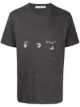 Image 1 of Off-White paint splatter-print T-shirt