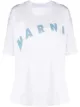 Immagine 1 di Marni T-shirt Drawn con stampa