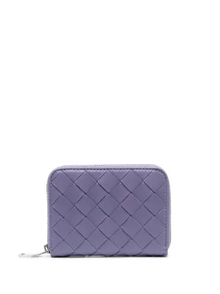 bottega veneta purple wallet