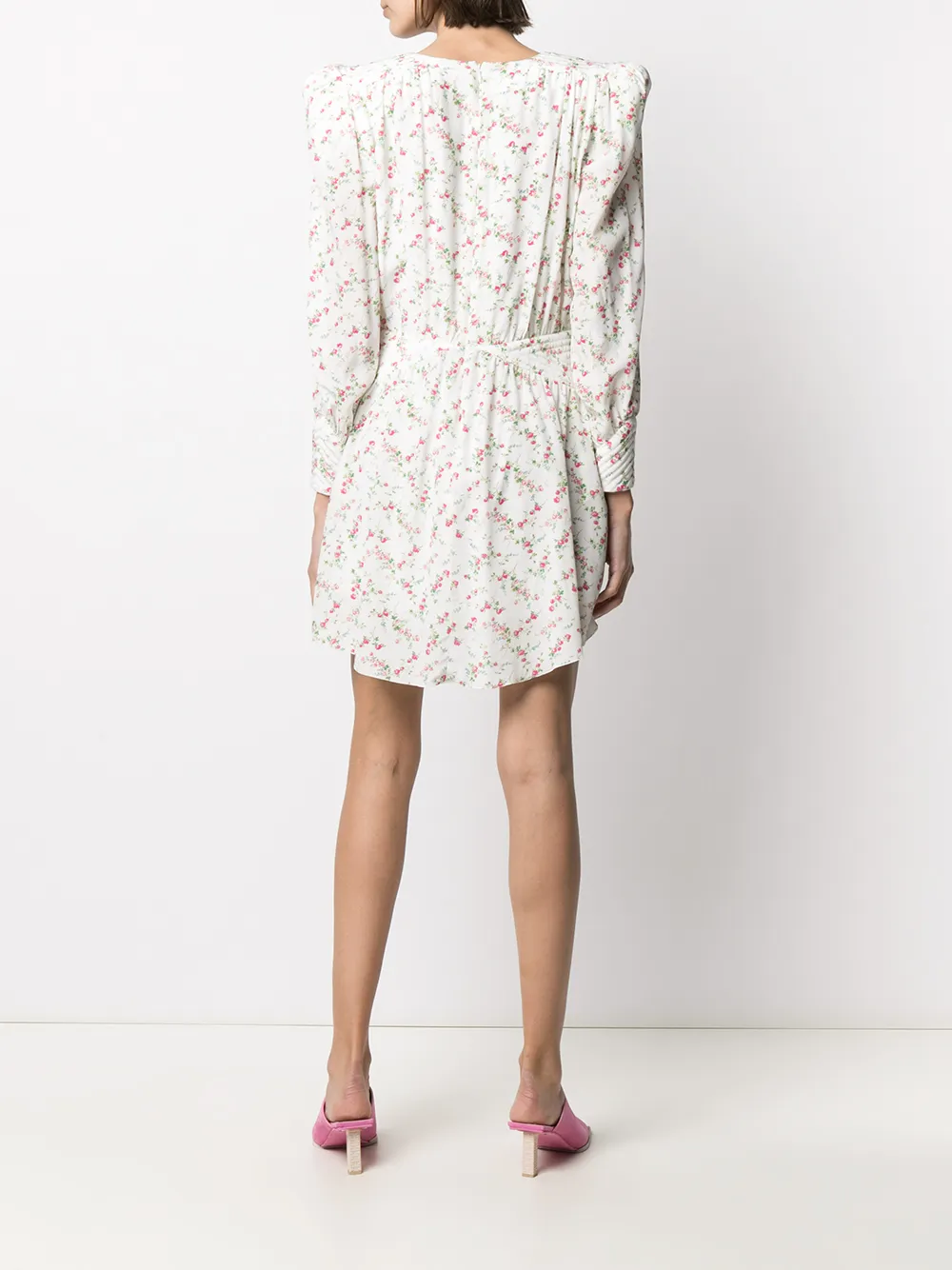 Philosophy Di Lorenzo Serafini Jurk met bloemenprint Wit