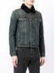 Saint Laurent テクスチャードカラー デニムジャケット