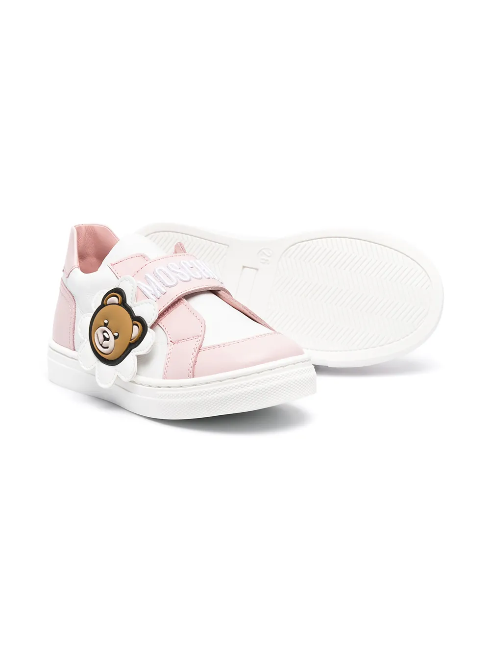 moschino pink trainers