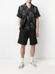 Image 2 of AMIRI rattlesnake short-sleeve silk shirt