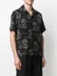 AMIRI rattlesnake short-sleeve silk shirt