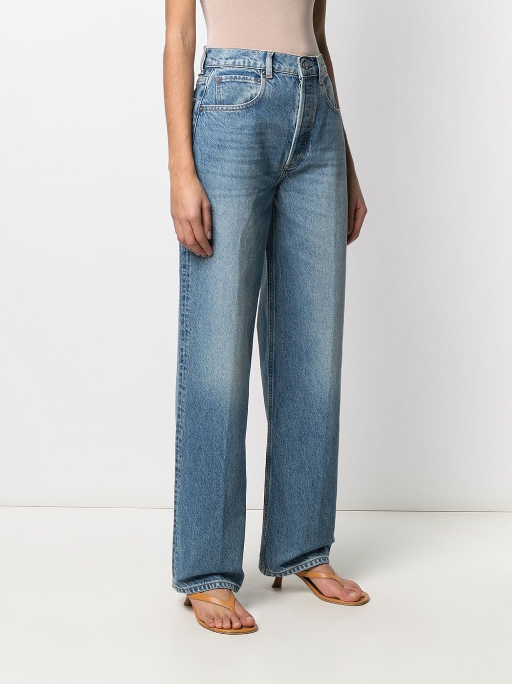 Boyish Jeans wide-leg high-waisted Jeans - Farfetch