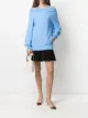 Image 2 of Alberta Ferretti off-shoulder long-sleeve sweatshirt