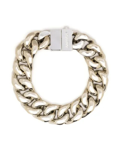 AMBUSH Chain 7 logo-engraved bracelet
