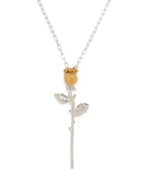 AMBUSH Rose Charm Necklace - Farfetch