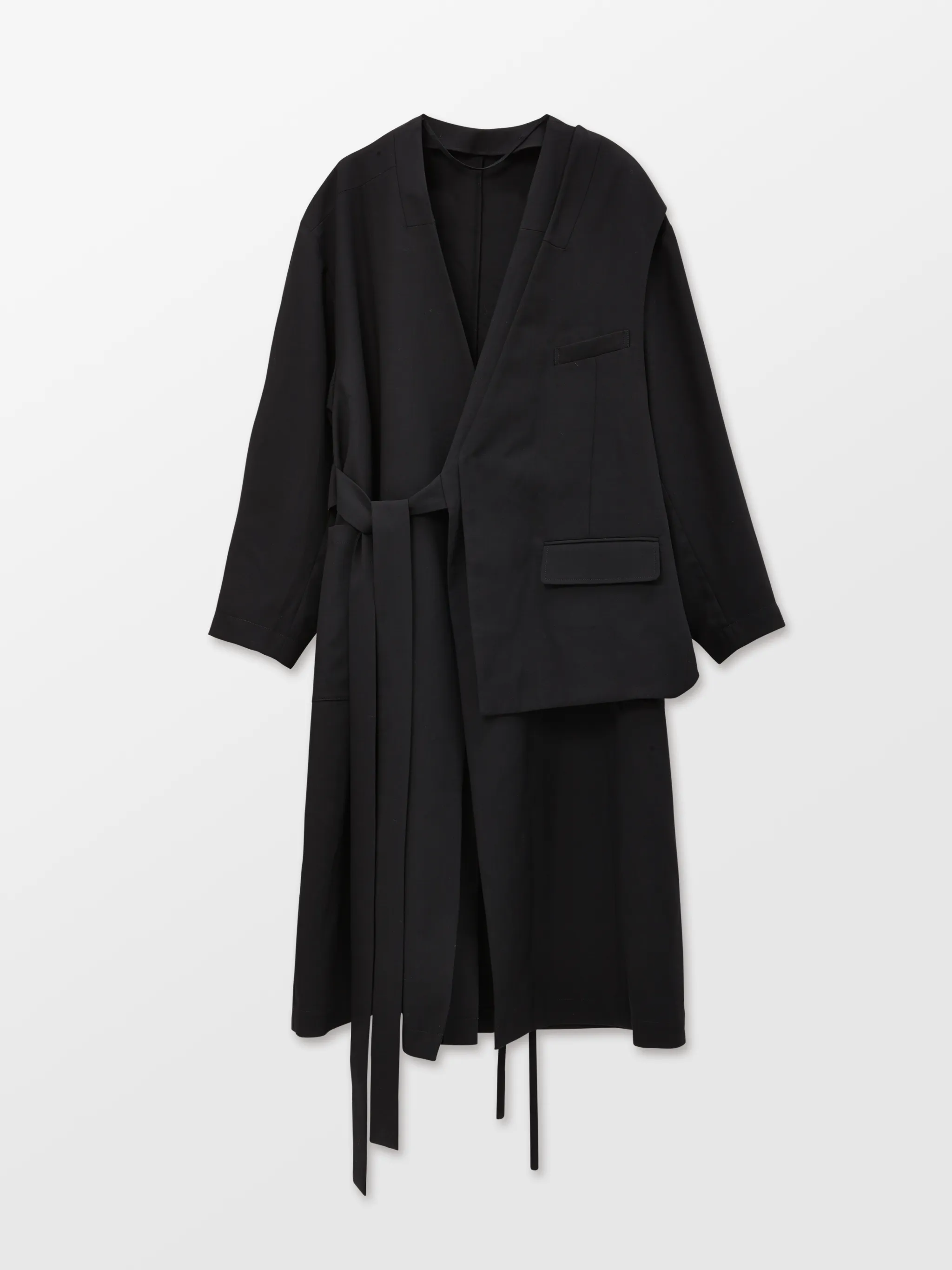 LIGHT WOOL HYBRID COAT