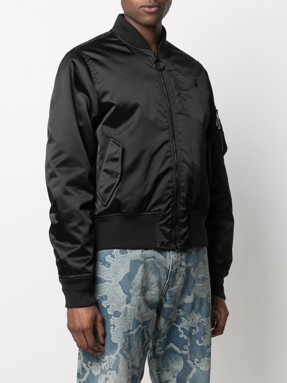 Off-White Hand Off zip-up Bomber Jacket - Farfetch