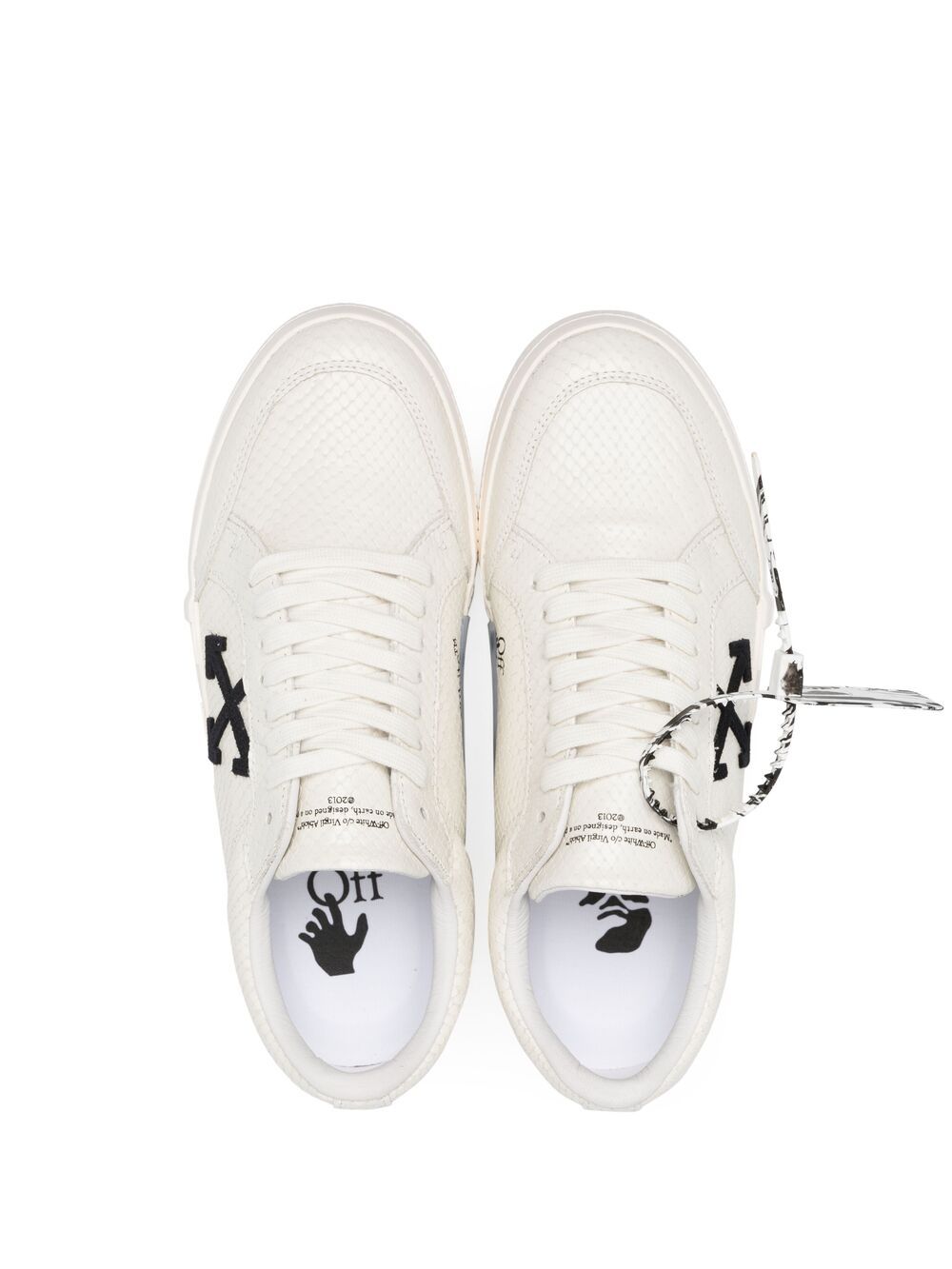 Off-White low-top Vulcanized Sneakers - Farfetch