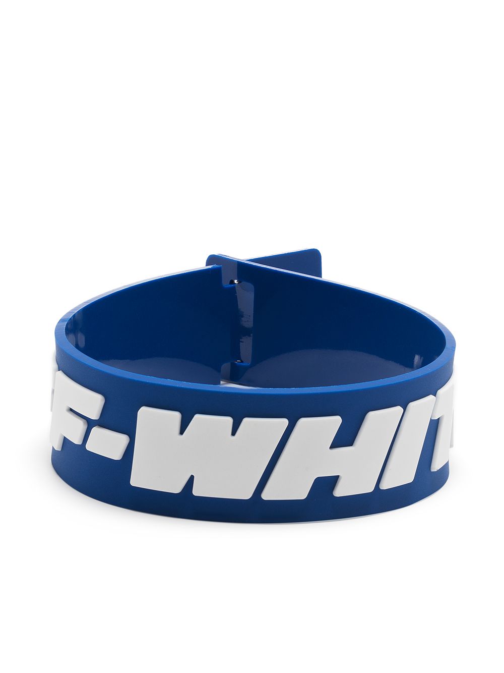 Blue off white on sale bracelet