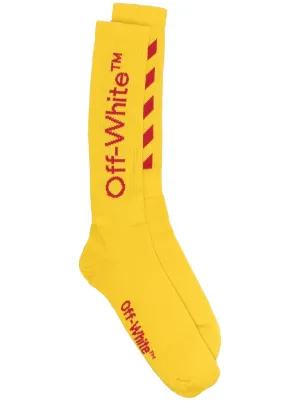 Yellow off white socks Clearance