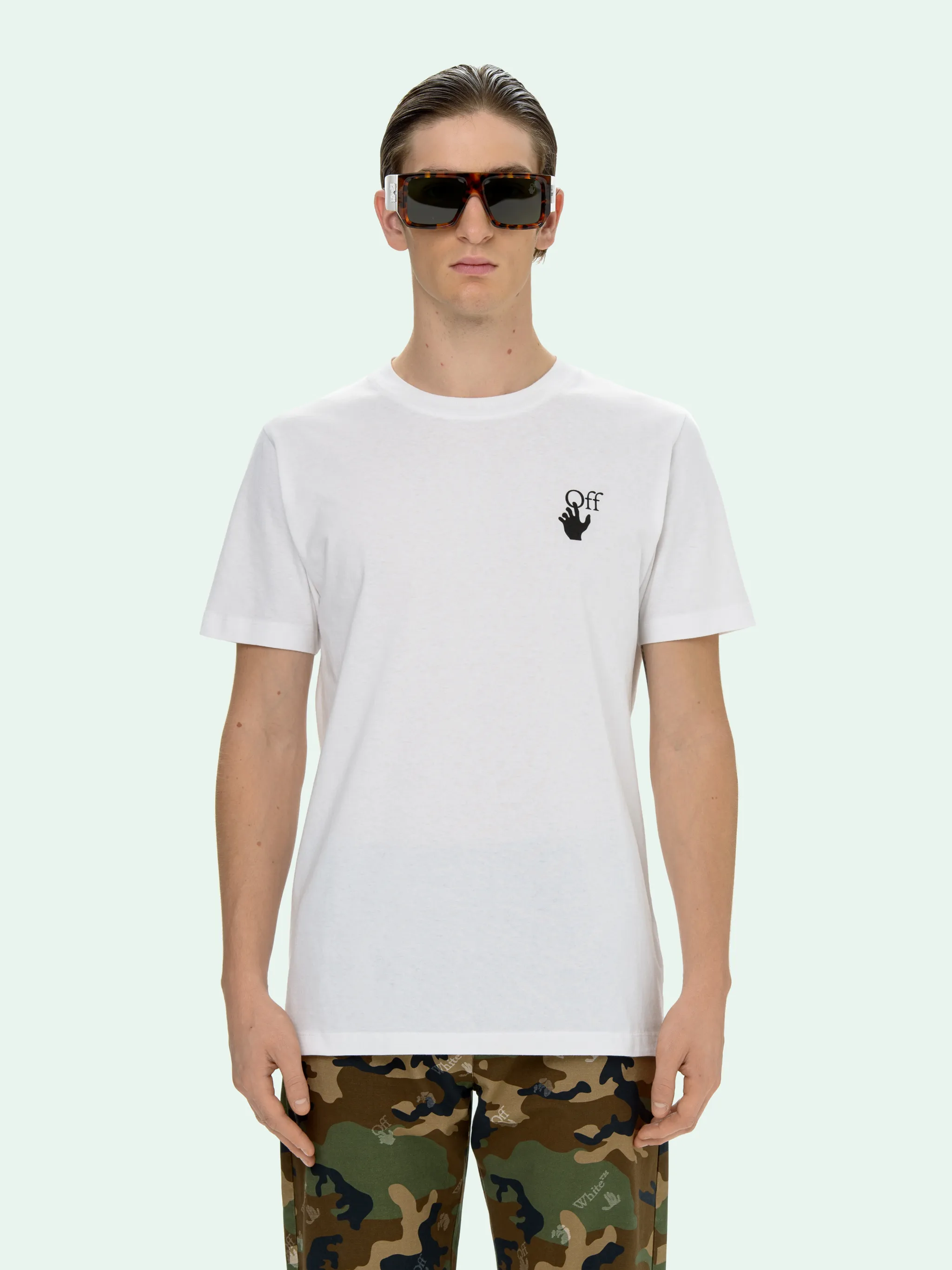 Off white spray marker t shirt Clearance