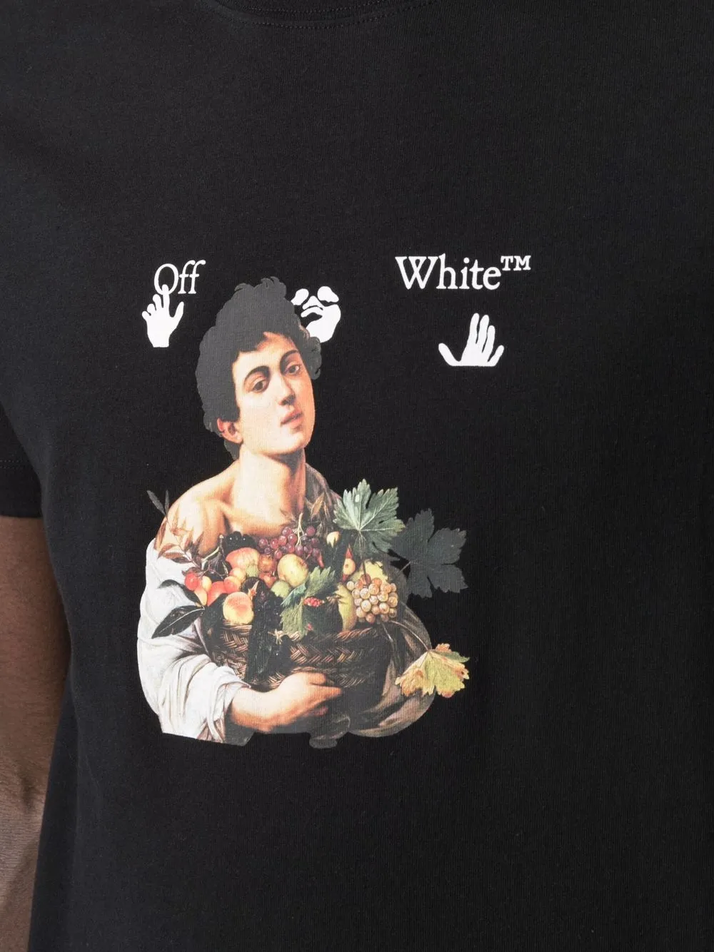 фото Off-white футболка caravaggio boy