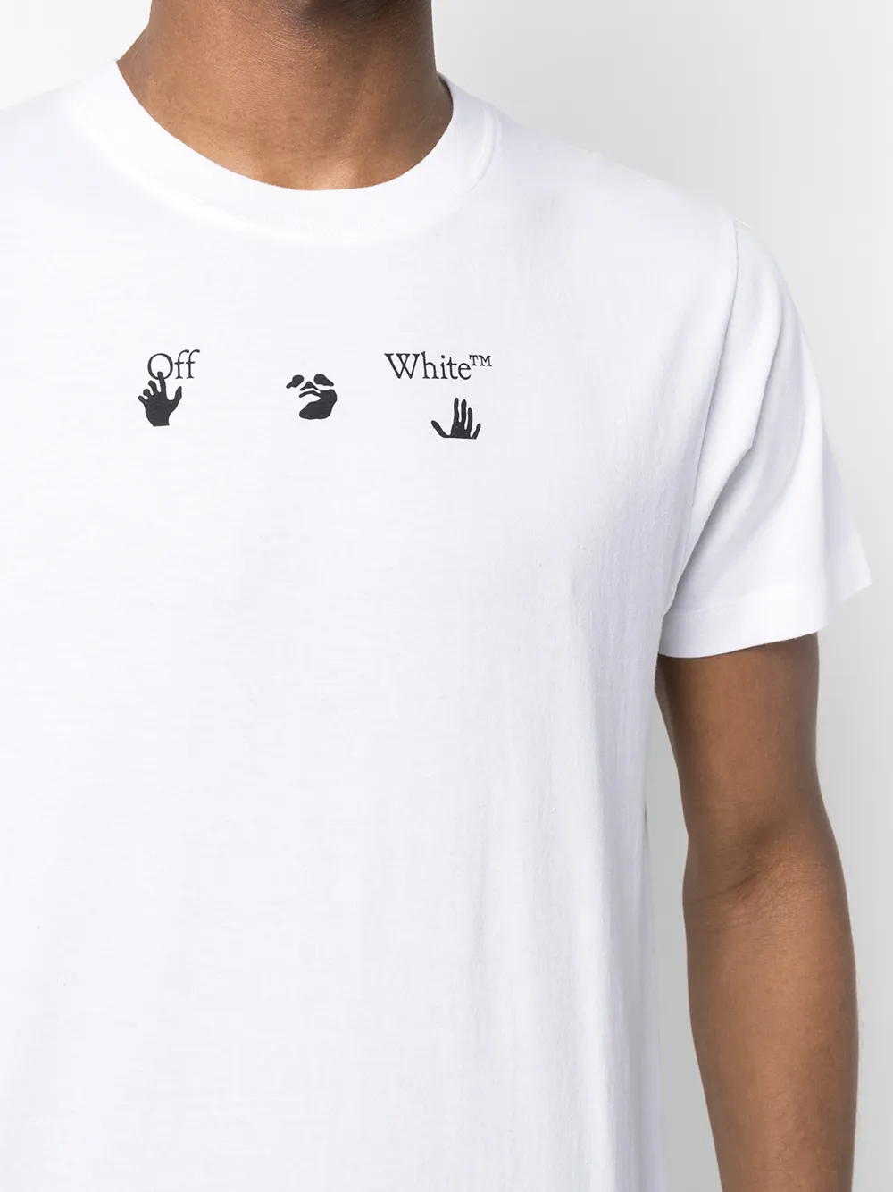 фото Off-white футболка с логотипом arrows