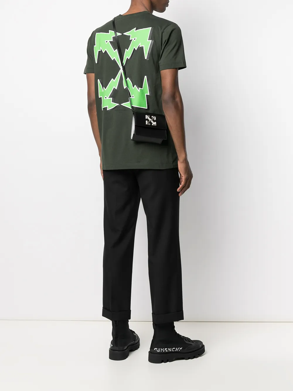Image 2 of Off-White Bolt Arrows crew neck T-shirt